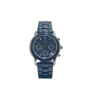 NY8429 DKNY Ladies Blue Bracelet Stainless Steel Blue/Grey Dial Multi-Function and Date Watch £225