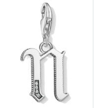 Thomas Sabo Sterling Silver Initial Letter Charm