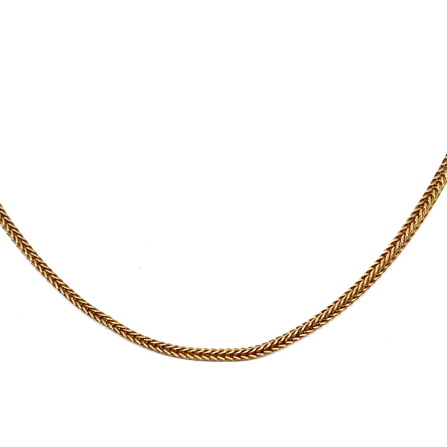 9ct Yellow Gold Spiga 18" Chain Pre-loved