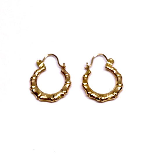 9ct Yellow Gold Hoop Pre-loved Earrings