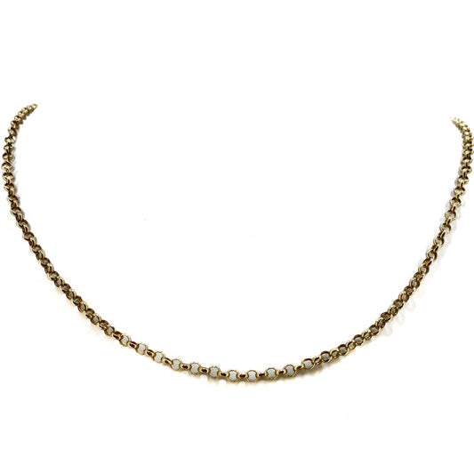 9ct Yellow Gold Belcher Chain Pre Loved
