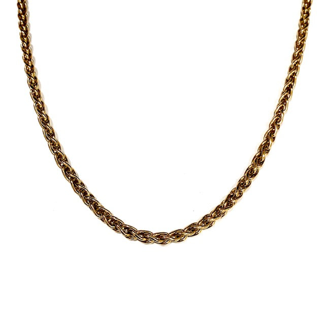 9ct Yellow Gold Pre-loved Franco Link 16" Chain