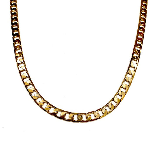 9ct Yellow Gold Curb 20" Pre-loved  Chain