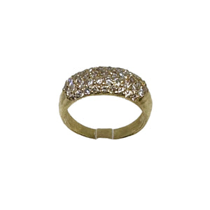 18ct Yellow Gold Diamond Set Boat Ring 1ct of Diamonds - Pre-Loved