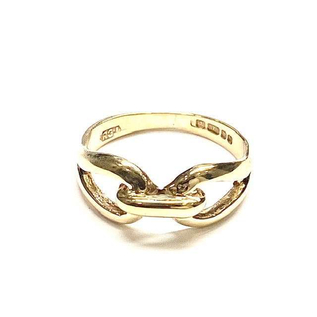 9ct Yellow Gold Dress Ring Pre Loved