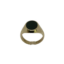 Load image into Gallery viewer, 9ct Yellow Gold Blood stone Set Signet ring  - Pre-Loved
