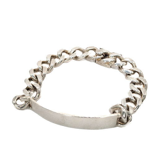 Silver ID Bracelet Pre-Loved