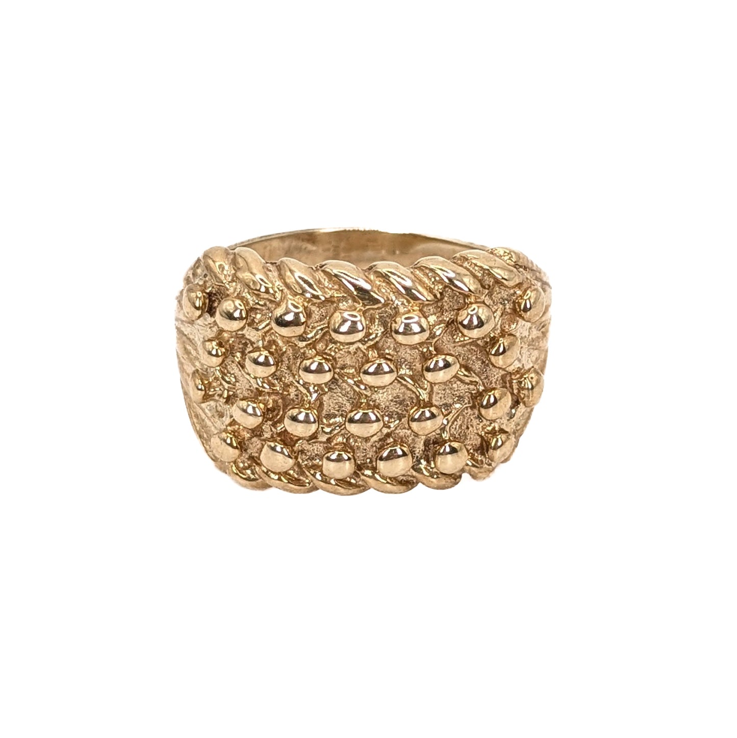 9ct Yellow Gold Keeper ring  - Pre-Loved Ref PLR51