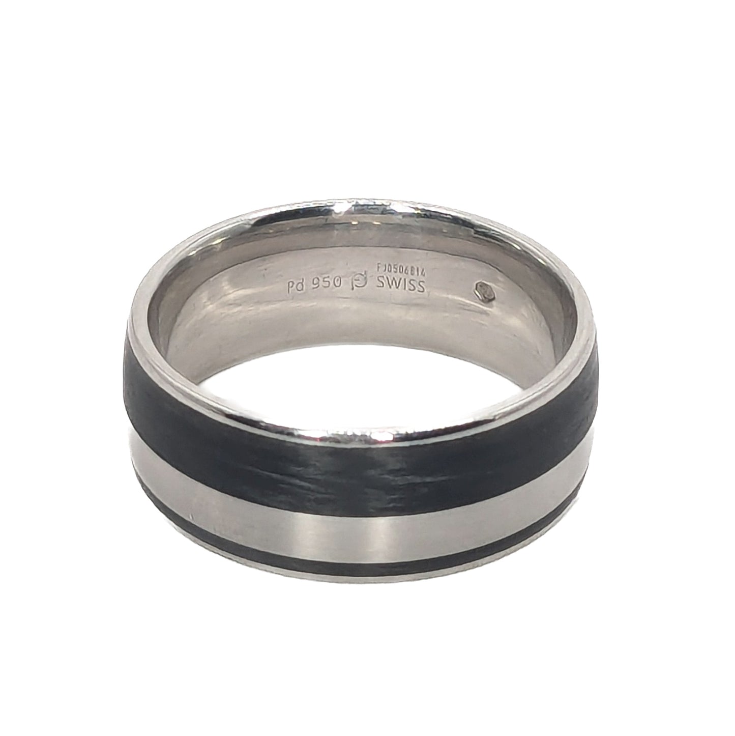 Furrer Jacot 8.5mm Palladium and Carbon set Ring