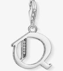 Thomas Sabo Sterling Silver Initial Letter Charm
