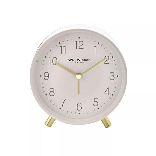 White Hometime Alarm Clock