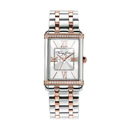 Thomas Sabo Glam & Soul Lotus 2 tone Stainless Steel Bracelet Watch