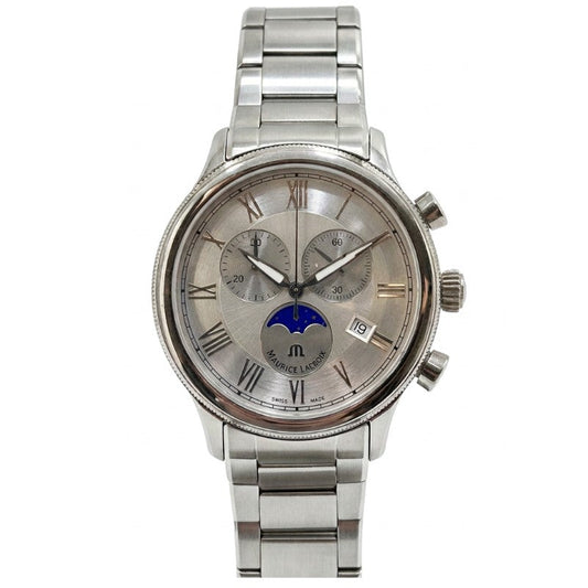Maurice Lacroix  Stainless Steel Chronograph Bracelet Watch