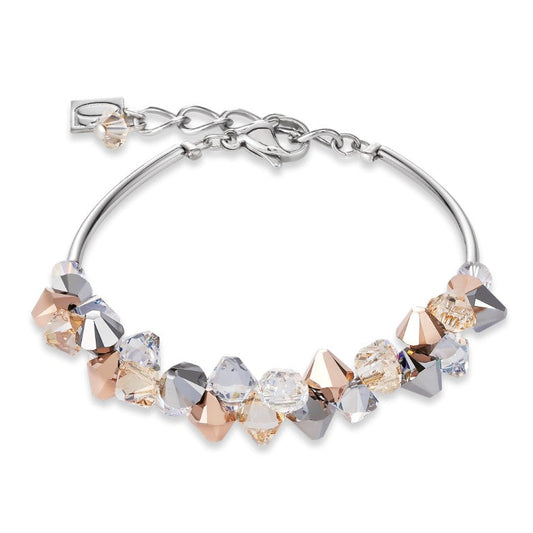 Coeur de Lion Stainless Steel Swarovski Crystal Bracelet 4938/30-1631