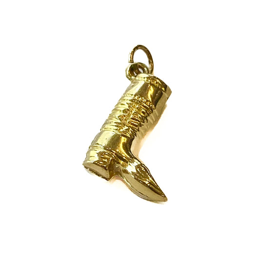 9ct yellow gold  boot charm Pre-Loved