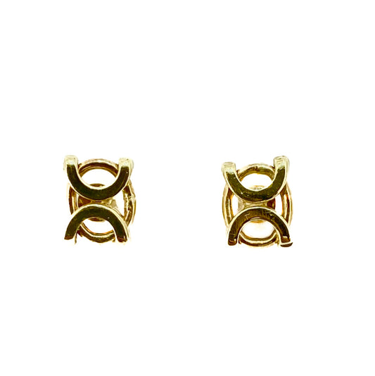 9ct Yellow Gold Stud Earrings Pre Loved