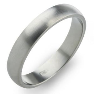 5mm D-Shape Titanium Wedding Ring T.LR1407