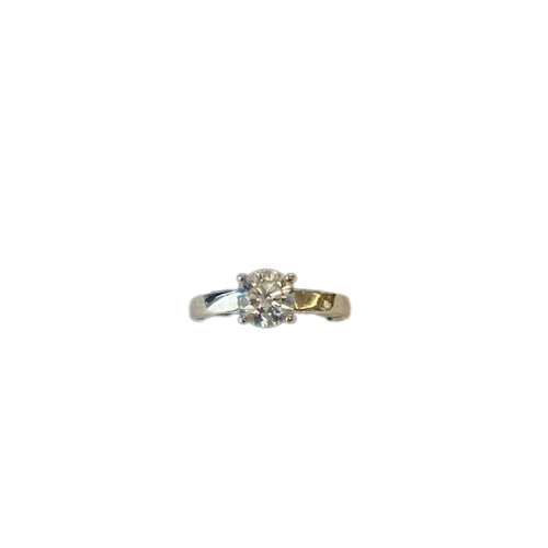 Thomas Sabo Plain Silver Chunky Glam and Soul Solitaire Ring Size 54 ref  TR1886-051-14-54