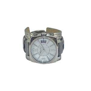 Thomas Sabo CZ Set Watch on Silver Leather Cuff Strap WA0086 £339