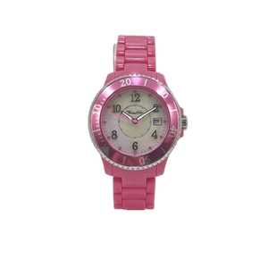 Thomas Sabo Pink Plastic Bracelet Watch MOP Dial WA0111 £169