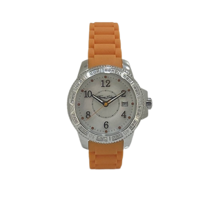Thomas Sabo Glam & Soul Stainless Steel Orange Silicon Watch MOP Dial WA0117 £275