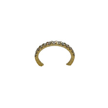 Load image into Gallery viewer, 18ct Yellow Gold Lab Grown Round Brilliant Diamonds Set Half Eternity Ring
