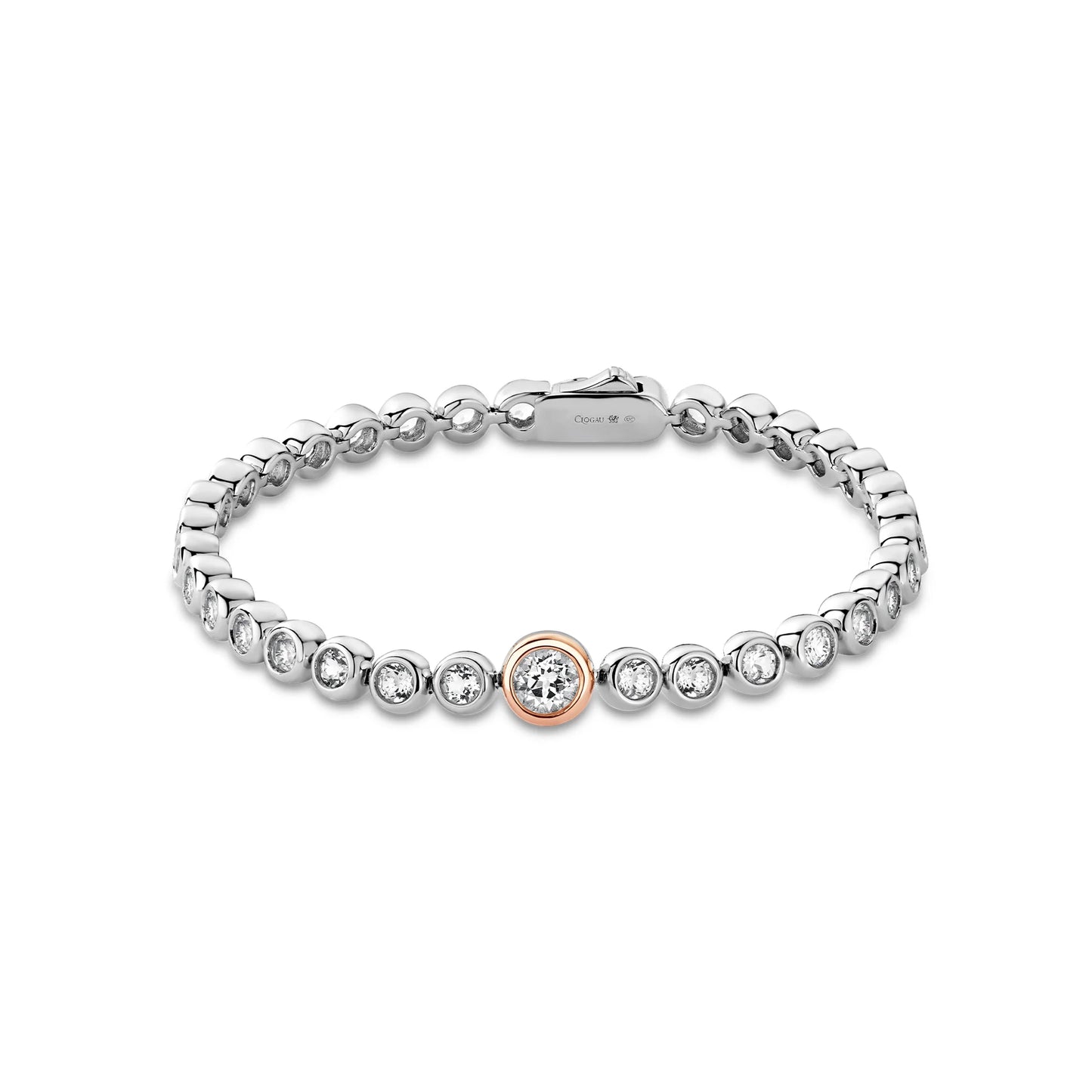 Clogau Celebration Silver with Topaz Tennis Bracelet