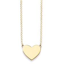 Thomas Sabo 18k Gold Plated Sterling Silver Heart Necklace
