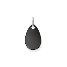 Thomas Sabo Onyx Small Teardrop Pendant