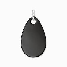 Thomas Sabo Silver Medium Black Onyx pendant