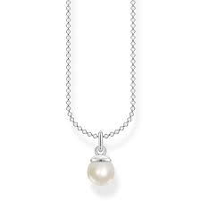 KE2076 Thomas Sabo Sterling Silver Pearl pendant Necklace