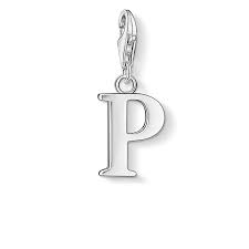 Thomas Sabo Sterling Silver Letter P charm Ref 0190 £29