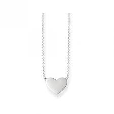 Thomas Sabo Sterling Silver Heart Necklace