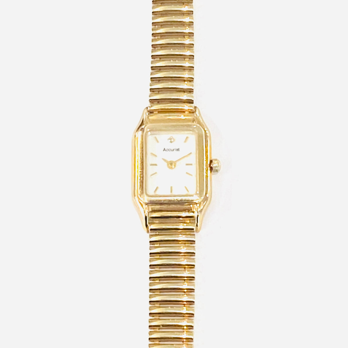 Accurist 9ct Yellow Gold Bracelet Watch