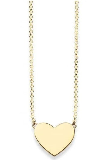 Thomas Sabo Glam & Soul Gold Plated Sterling Silver Heart Necklace