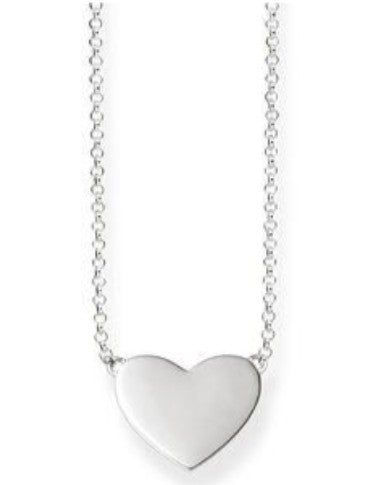 Thomas Sabo Glam & Soul Sterling Silver Heart Necklace