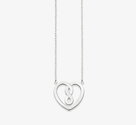Thomas Sabo Sterling Silver Infinity Heart Necklace