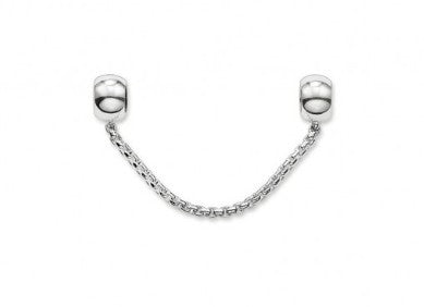 Thomas Sabo Sterling Silver Classic Plain Karma Bracelet Safety Chain