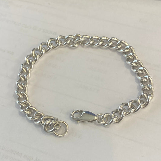 Silver Link Bracelet Pre Loved