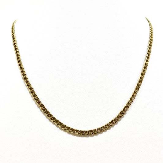 18ct Yellow Gold Curb Link Chain Pre-Loved