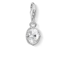 Thomas Sabo Sterling Silver  CZ set drop charm 1674