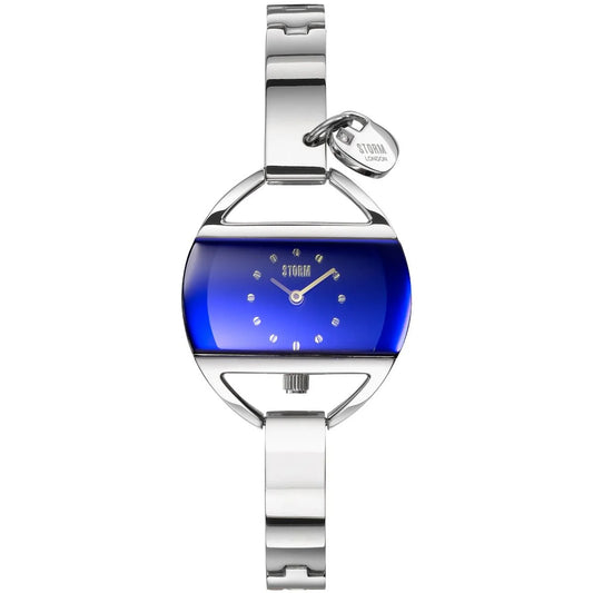 Storm Temptress Charm Lazer Blue Dial bracelet watch
