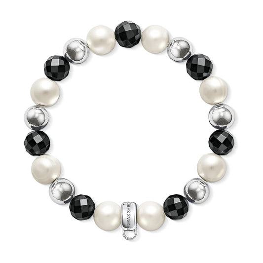 Thomas Sabo Charm Club Elasticated Beaded Bracelet