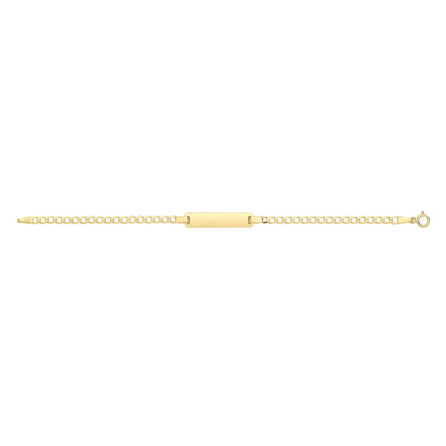9ct Baby Curb Links ID Bracelet 2.3 grms Ref BR125