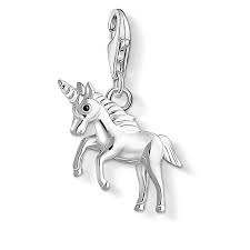 Thomas Sabo Sterling Silver Unicorn Charm ref 1514-007-21