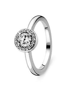 Ti Sento Sterling Silver CZ set Ring 1857ZI/50  Size K