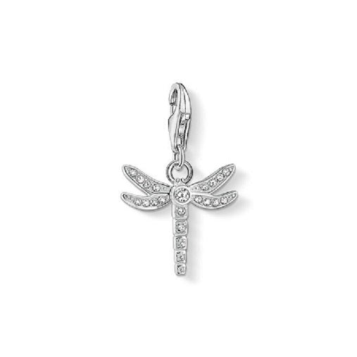 Thomas Sabo Sterling Silver CZ set Dragonfly charm Ref 1800 £39