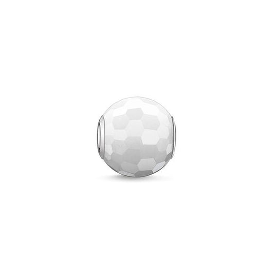 Thomas Sabo Karma White Jade Bead charm ref K0007-588-14
