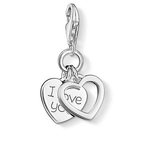 Thomas Sabo Sterling Silver I Love You Heart charm Ref 0852 £39