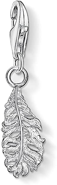 Thomas Sabo Sterling Silver Feather charm Ref 0775-001-12